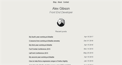 Desktop Screenshot of alxgbsn.co.uk