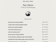 Tablet Screenshot of alxgbsn.co.uk